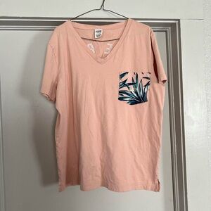 Victoria’s Secret pink shirt